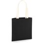 Westford Mill Sac biologique réutilisable Earthaware - Anses de couleur différente black/natural