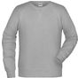 James&Nicholson Men´s Sweat grey_heather