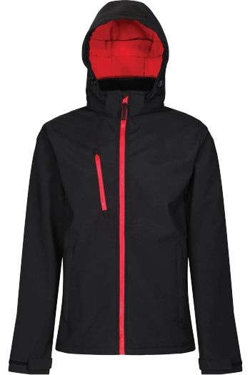 Image produit Men's Venturer 3 Layer Printable Hooded Softshell Jacket