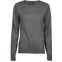 Tee Jays Women's crew neck grey_melange