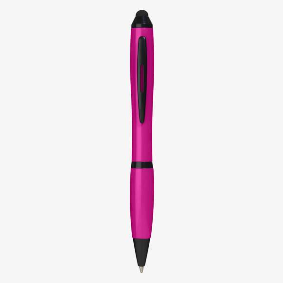 Stylo bille stylet avec grip coloré Nash Bullet