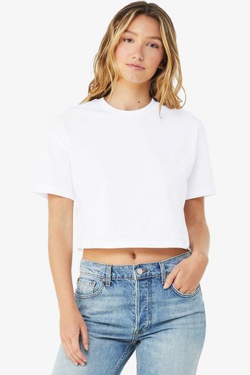 Image produit Women's jersey crop tee