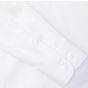 Russell Chemise à chevrons cintrée manches longues homme white