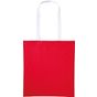 Nutshell Cabas en coton anses longues université red/white