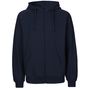 Tiger Cotton Unisex Tiger Cotton Hoodie With Zipper - navy - M