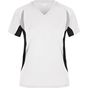 James&Nicholson Ladies' Running-T white/black