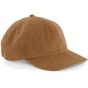 Beechfield Casquette en velours côtelé Heritage camel