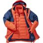 Result RECYCLED 3-IN-1 PADDED RIPSTOP JACKET orange/navy