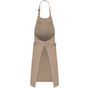 Kariban Tablier avec poche en coton Bio wet_sand