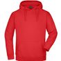 James&Nicholson Hooded Sweat red