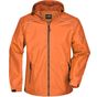 James&Nicholson Men´s Rain Jacket orange/carbon