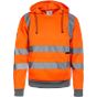 Korntex Hi-Vis workwear hoody cork Signal orange
