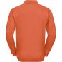 Russell Sweatshirt de travail col polo très résistant orange