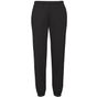 fruit of the loom Classic elasticated Cuff Jog Pants black