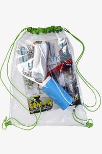 Image produit Transparent PVC Drawstring Backpack