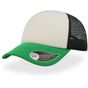Atlantis Rapper Cap white/black/green
