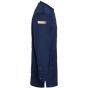 karlowsky Men's Long-Sleeve Chef Jacket Green Generation Sustainable GRS Steel blue