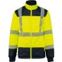 WK Designed To Work Parka de sécurité recyclée 4 en 1 unisexe hi_viz_yellow/navy