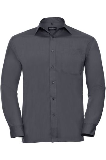 Image produit Men’s long sleeve classic polycotton poplin shirt