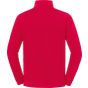 fruit of the loom Iconic Premium Zip Neck Sweat red