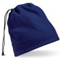 Beechfield Tour de cou convertible bonnet Suprafleece® navy