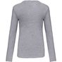 Kariban T-shirt col V manches longues femme oxford_grey