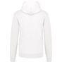 kariban sweat-shirt capuche contrastée femme white/fine_grey