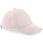 Beechfield Casquette 6 panneaux en faux daim dusty_pink