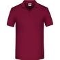 James&Nicholson Men´s Bio Workwear Polo wine