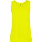 fruit of the loom Performance Vest Lady-Fit bright_yellow