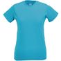 Russell Ladies' Slim T turquoise