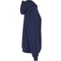 Build Your Brand Ladies Fluffy Hoody Navy