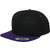 flexfit Classic Snapback 2-Tone Cap black/purple