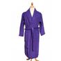 A&R Bathrobe Shawl Collar purple