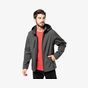 Kariban Veste Softshell 3 couches à capuche avec manches amovibles unisexe