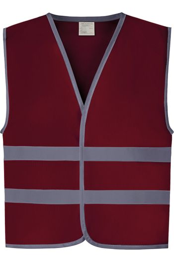 Image produit Gilet avec bordures et bandes réfléchissantes