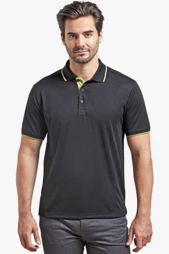 Image produit Polo Coolchecker® contrasté pour homme