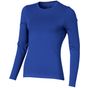 Elevate T-shirt bio manches longues pour femmes Ponoka blue