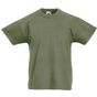 fruit of the loom Original T Kids classic_olive