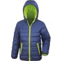 Result Junior-youth soft padded jacket navy/lime