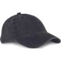 K-up Casquette Vintage - 6 panneaux black_washed