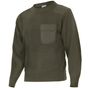 Velilla Pull épais col rond khaki