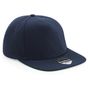 Beechfield Casquette snapback à visière plate originale french_navy/french_navy