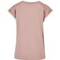 Build Your Brand Ladies Extended Shoulder Tee dusk_rose