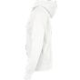 Build Your Brand Basic Ladies Basic Zip Hoody White