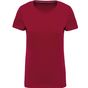 Kariban T-shirt vintage manches courtes femme vintage_dark_red