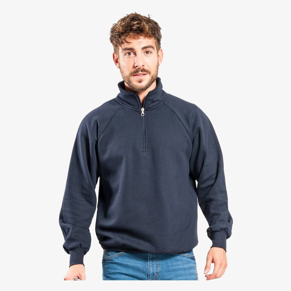 Sweat col zippé Vesti