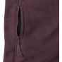 Russell Veste polaire zippée homme burgundy
