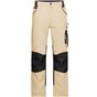 James&Nicholson Workwear Pants -STRONG- stone/black