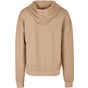 Build Your Brand Acid Washed Oversize Hoody union_beige